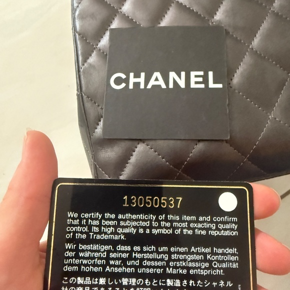NWOT Authentic CHANEL double flap bag - Picture 2 of 8